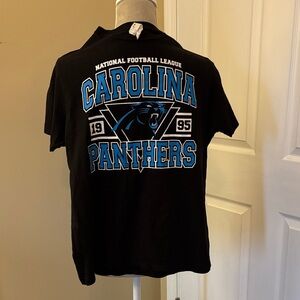 Carolina Panthers Kids Black Graphic Tee
